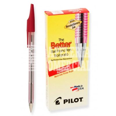 BOLÍGRAFO PILOT ROJO